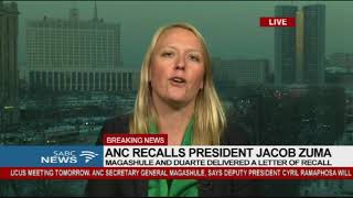 Zuma's recall: Russia reacts