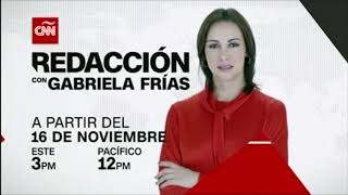 Promo Oficial De "CNN Redacción" Con Gabriela Frías En CNN En Español (2020)