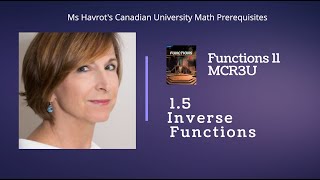 Functions 1.5  Inverse Functions