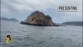 #teaser#trailer Exploring TAU CHAU meet Godzilla Rock Formation #Hongkong coastering #RareRock