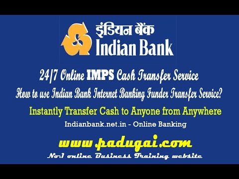 Indian bank - net banking How to do online fund transfer NEFT/IMPS- tutorial Indian bank - net banking How to do online fund transfer NEFT/IMPS- tutorial