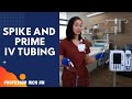 Nursing Skills: Step-by-Step Guide to Priming IV Tubing #nursingstudent #nclex #nursingschool #nurse