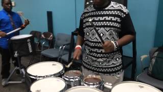 Black Star Drum Line 6/8 Triplet rudiments