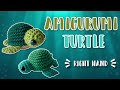 Amigurumi Turtle | Easy Beginners Tutorial | Crochet Pattern PDF | Right Handed