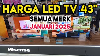 Harga LED TV 43 inch terbaru semua merk ❗ Januari 2025