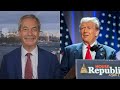 Nigel Farage relives Donald Trump's historic win