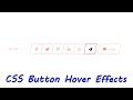 Css Button Hover Effects | Css Hover Animation Tutorial | Cool css effects