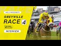 20240811 Hollywoodbets Greyville interview Race 4 won by ELUSIVE BELLE