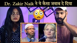 Indian Reaction : Christian Sister Accept Islam ☪️️ After She Got Her 2 Answers | Dr. Zakir Naik |