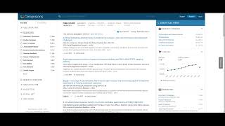 Co-authorship networks on Dimensions ai