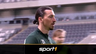 Brisantes Training: Ibrahimovic geht in Schweden fremd | SPORT1