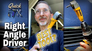 Best tool ever? | Dewalt Right Angle Driver Attachment