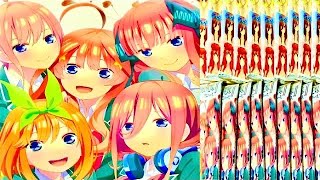 五等分の花嫁 ウエハース2 開封してみた！20パック 最新作の食玩 ごと嫁