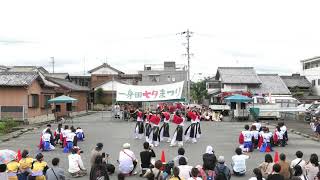 津々うらら（安濃津魂）  2019.7.6一身田七夕まつり 1部