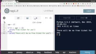One Minute Python 005 - If Else Statement in Python