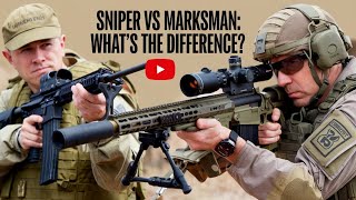 Sniper vs Marksman: What's the Difference?