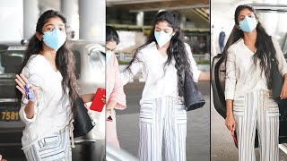 EXCLUSIVE VIDEO: Actress Sai Pallavi Spotted @ Hyderabad Airport | Daily Culture