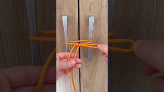 Practical knots for Camping| Slip knot - Anywhere a quick temporary tie-off is needed.