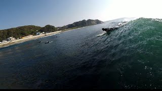 【GoPro サーフィン】20180501_AM_千葉南_部原(longboard surf)