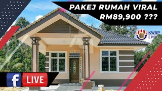 PAKEJ RUMAH VIRAL 2021. RUMAH BAJET BAWAH 100K. PAKAR BINA RUMAH TANAH SENDIRI