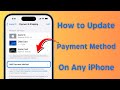 How to Update Payment Method on iPhone