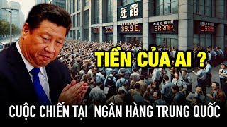 Kinh tế Trung Quốc lao dốc không phanh , người dân rút tiền cấp cứu phải được cảnh sát đồng ý