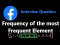 Frequency of the Most Frequent Element - Sliding Window - Leetcode 1838