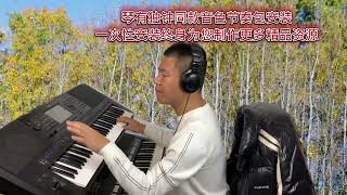 电子琴演奏【小白杨】keyboard music