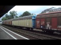 Trains passing through Wrocław Nadodrze station