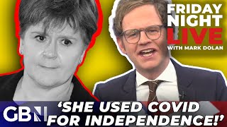 'I'd be TEARFUL too!' Mark Dolan GRILLS Nicola Sturgeon for crying in Covid-19 inquiry