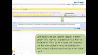 Module 4: Building and saving your searches in Embase