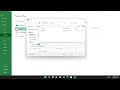 Excel for Beginners - Save, Save As & Saving Different File Types