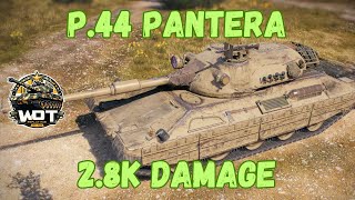 P44 Pantera DOMINATES in World of Tanks with 2.8K Damage