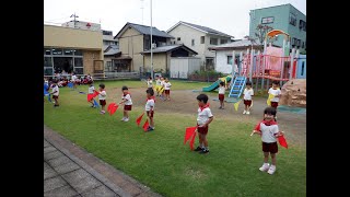 すみれ組・ミニ運動会その２（障害物競走＆玉入れ編）