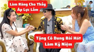 4D ẤM LÒNG được Danh Ca Minh Cảnh yêu thương khi đến làm răng và dành tặng 1 món quà hết sức ý nghĩa