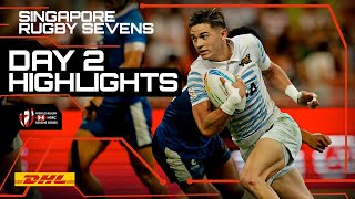 A BREATHLESS final day! | Singapore Sevens Day 2 Highlights