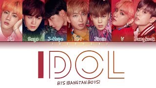 BTS (방탄소년단) - IDOL (Color Coded Lyrics Eng/Rom/Han/가사)