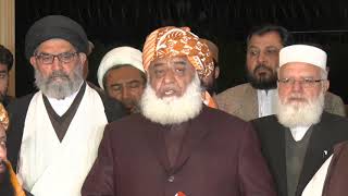 Muttahida Majlis e Amal (MMA) threatens to lock down islamabad PART-1
