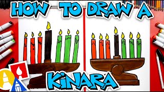How To Draw A Kinara For Kwanzaa