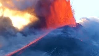 Spectaculaire beelden van de Etna!