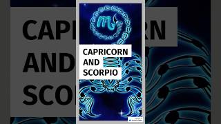 Capricorn♑ and scorpio♏ compatible? #shorts #horoscope #capricorn #scorpio