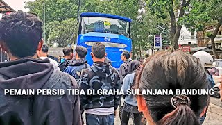 PEMAIN PERSIB TIBA DI GRAHA SULANJANA BANDUNG | LIVE