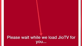 JioTv Fix Please wait while we load JioTV for  you problem solve