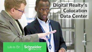 Internet of Things (IoT) \u0026 EcoStruxure: Digital Realty's Colocation Data Center | Schneider Electric