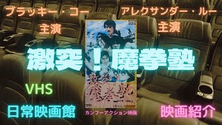 【映画紹介】（ニンジャハンター）等の忍者映画で有名なアレクサンダー・ルーが主演したカンフー映画（激突！魔拳塾）！！