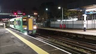 Southern Class 377 459 Electrostar Arriving into Southampton Central The 15th of November 2023