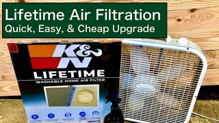Lifetime Air Filtration | Quick, Easy, & Cheap Upgrade