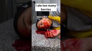 he said no more berries in the house 🤣😅 #lol #prank #jokes #reaction #couple