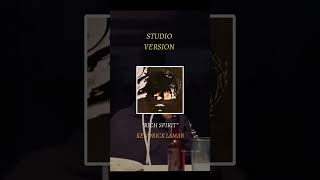 The Studio Version Vs Final Version of “Rich Spirit” | Kendrick Lamar
