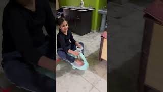 How to ride swing car , Gyro car, magic car,Plasma car #rforrabbit #shorts